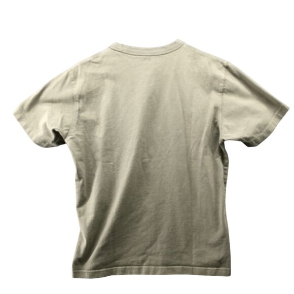 Uniqlo U Cotton Crewneck T Shirt Mens S Olive Green Short Sleeve Solid Plain - Picture 2 of 8